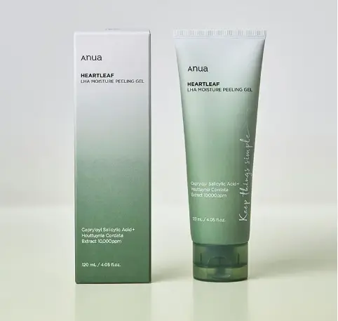 Anua Heartleaf LHA Moisture Peeling Gel veido pilingas